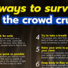 7 ways to survive the crowd crush