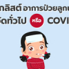 ไข้หวัดทั่วไปหรือโควิด-19