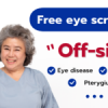 Free eye screening