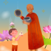Almsgiving with Care How to Offer Food for Monks Good Health