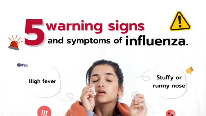 5 warning signs and symptoms of influenza