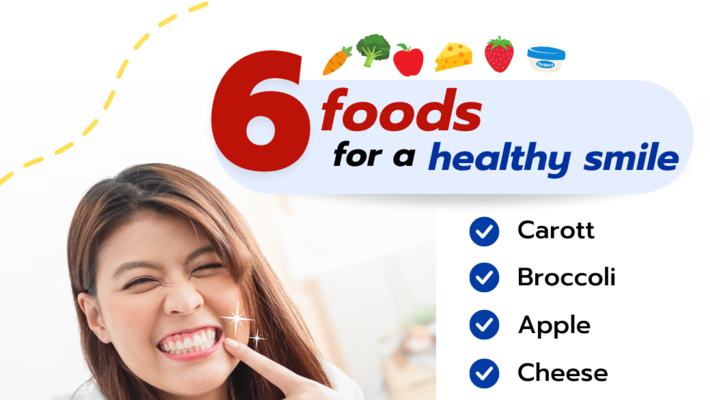 6 Foods for a Healthy Smile