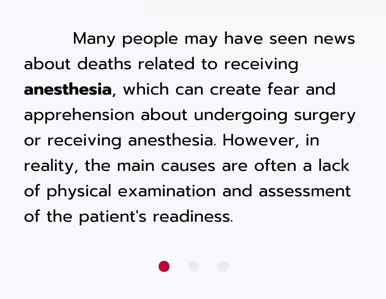 Solve doubts! “Malignant hyperthermia”, Ratchasima Hospital