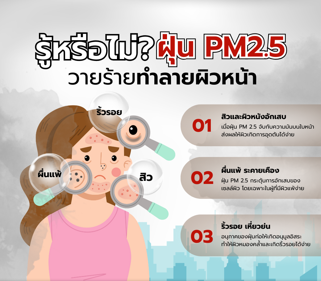 รู้หรือไม่ฝุ่นพิษPM2.5วายร้ายทำลายผิวหน้า.PNG