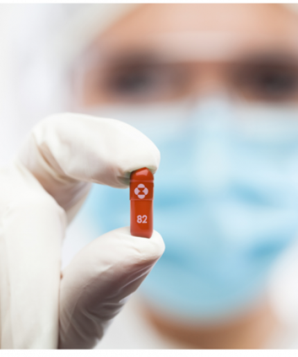 COVID-19 antiviral drug package (Molnupiravir)